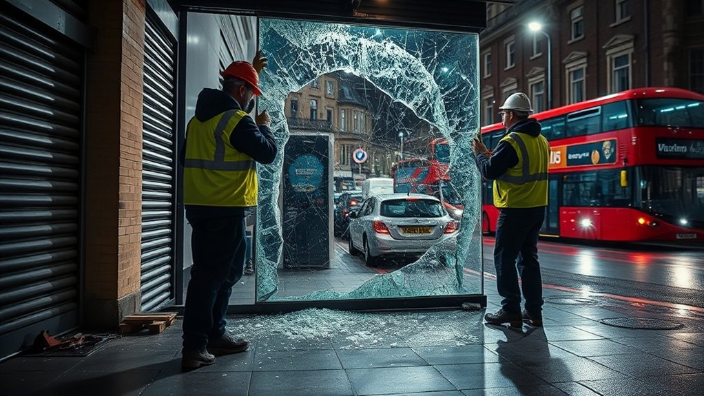 Emergency Shop Front Repair Holloway
