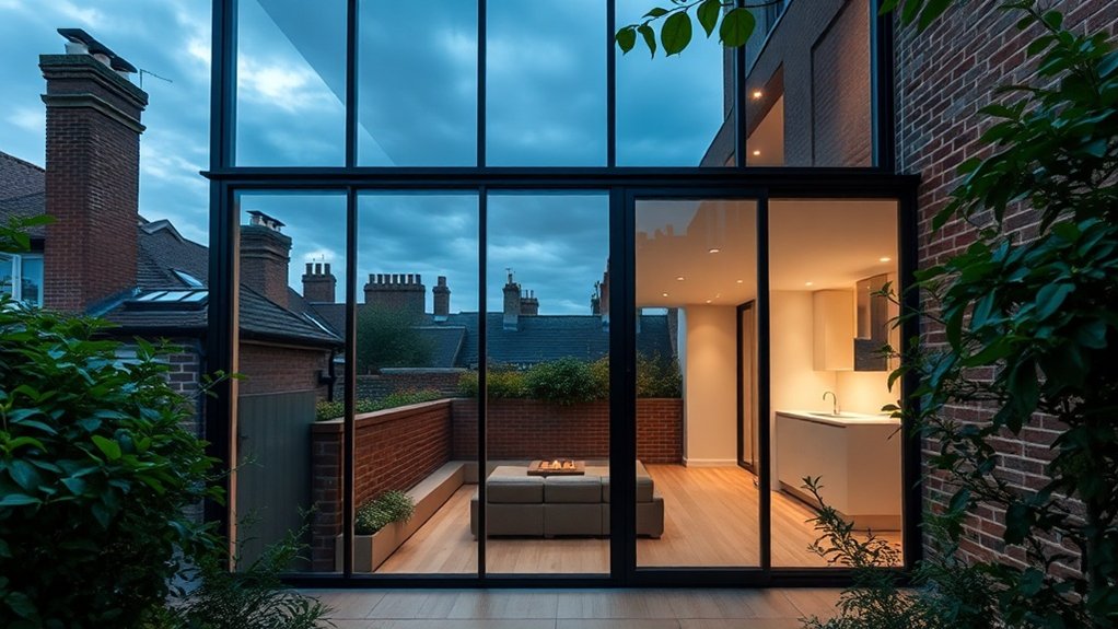 Glass Extension Walls Holloway