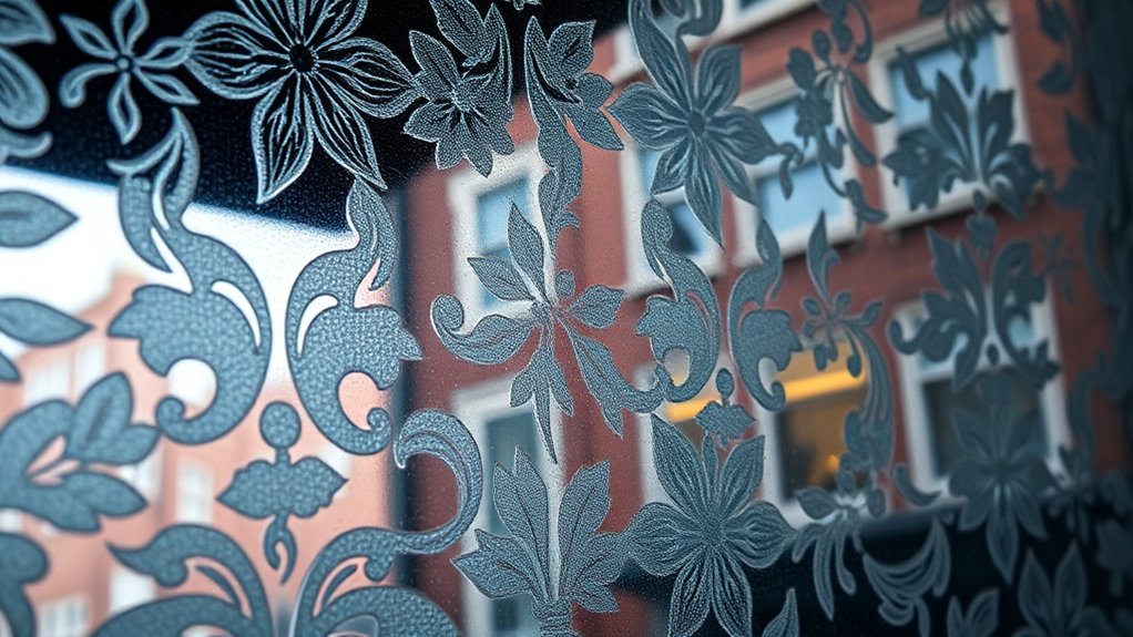 Patterned Decorative Glass Holloway