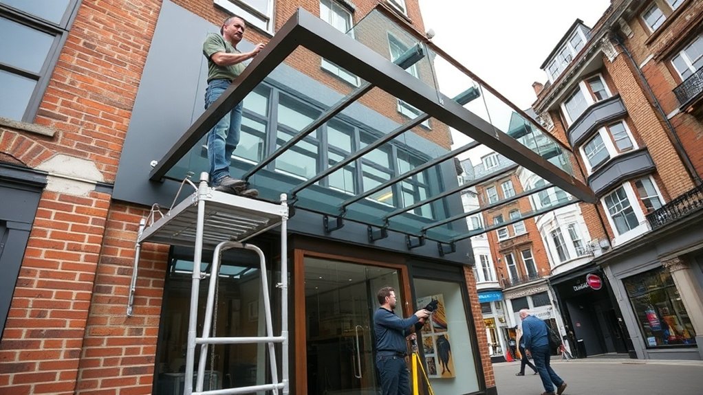 Shopfront Canopy Holloway