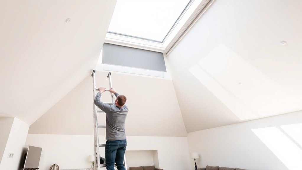Skylight Blinds Installation Holloway